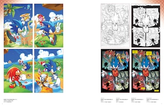 Sample content_Sonic the Hedgehog: The IDW Comic Art Collection