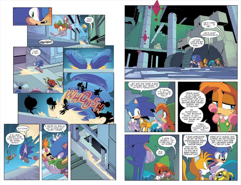 Sample content 5_Sonic the Hedgehog: The IDW Collection, Vol. 6
