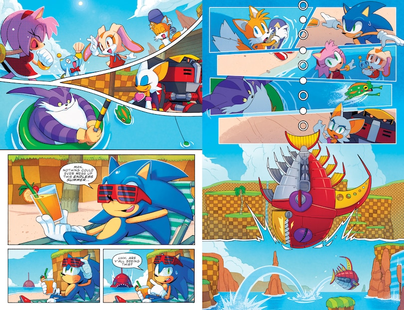 Sample content 3_Sonic the Hedgehog, Vol. 18: Extreme Competition