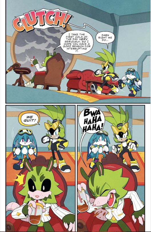Aperçu du contenu_Sonic the Hedgehog, Vol. 19: Collision Course