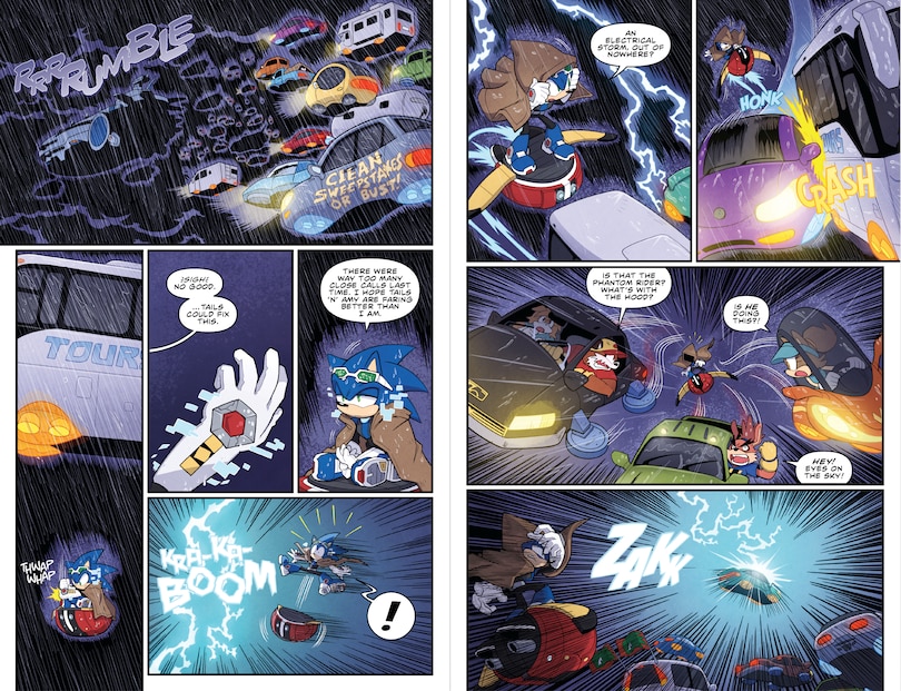 Aperçu du contenu 3_Sonic the Hedgehog, Vol. 19: Collision Course