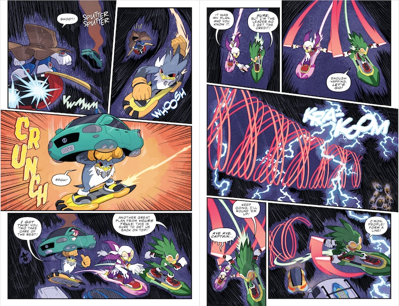 Aperçu du contenu 4_Sonic the Hedgehog, Vol. 19: Collision Course