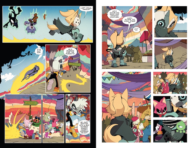 Aperçu du contenu 2_Sonic the Hedgehog, Vol. 21: Reprise