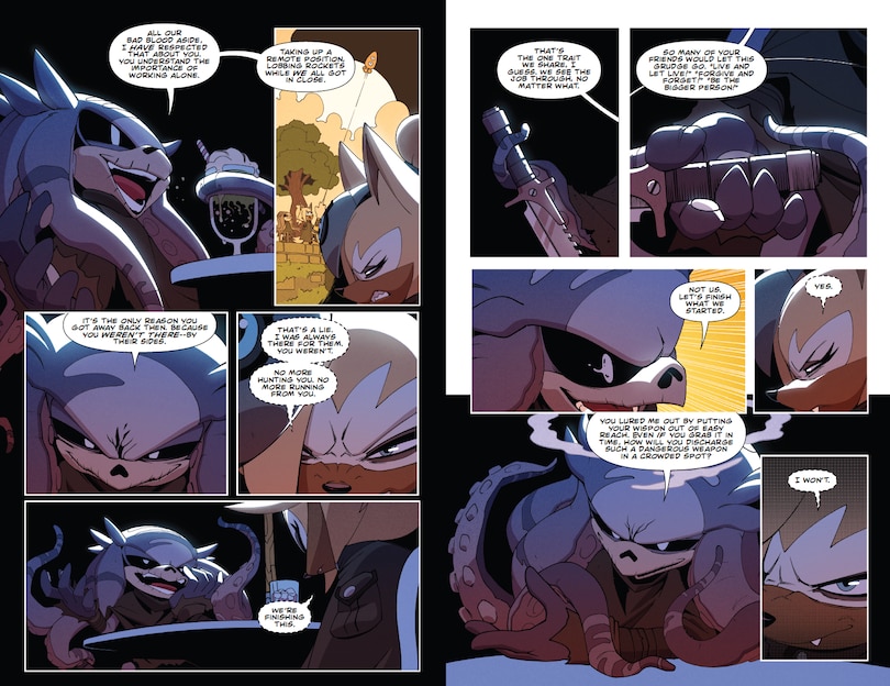 Aperçu du contenu 4_Sonic the Hedgehog, Vol. 21: Reprise