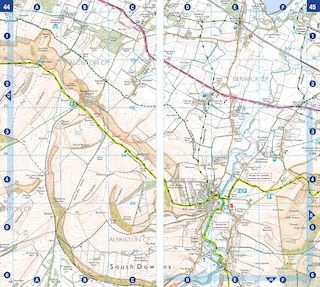 Sample content_South Downs Way: with Ordnance Survey mapping (A-Z Adventure Series)