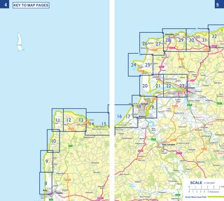 Sample content 2_South West Coast Path 1 – North Devon & Somerset: with Ordnance Survey mapping (A-Z Adventure Series)