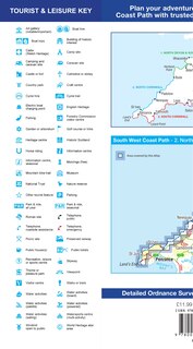 Couverture arrière_South West Coast Path 2 – North Cornwall: with Ordnance Survey mapping (A-Z Adventure Series)
