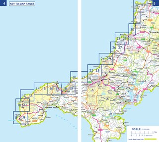 Aperçu du contenu 2_South West Coast Path 2 – North Cornwall: with Ordnance Survey mapping (A-Z Adventure Series)