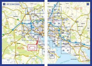 Sample content 2_Southampton A-Z Street Atlas: Accurate street map for easy navigation