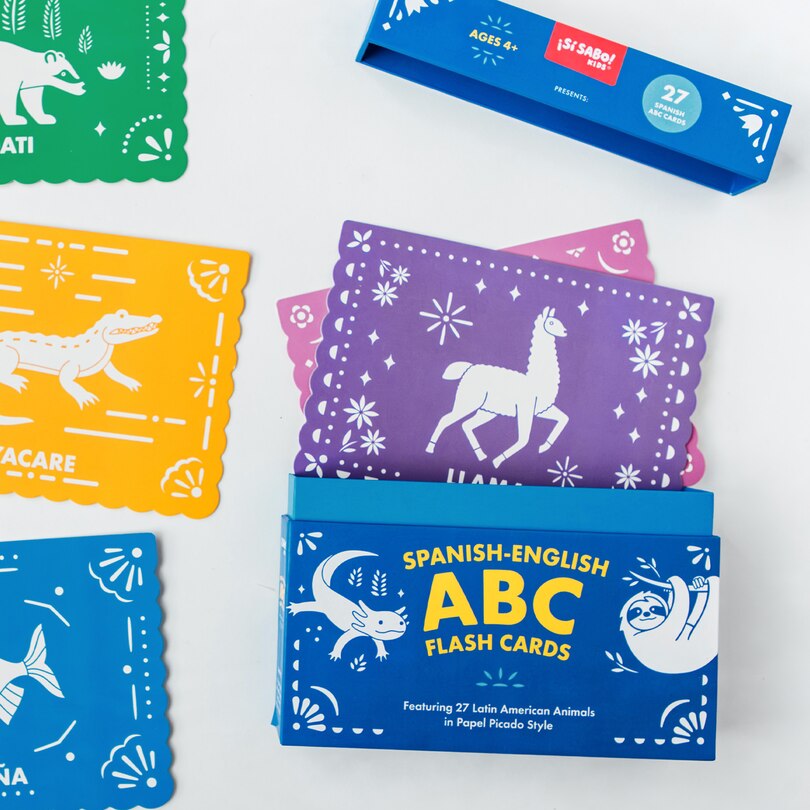 Sample content_Spanish-English ABC Flash Cards