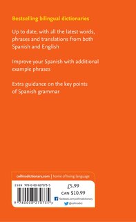 Couverture arri&egrave;re_Spanish Essential Dictionary