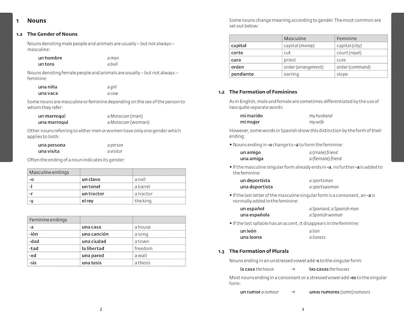 Aper&ccedil;u du contenu 2_Spanish Essential Dictionary