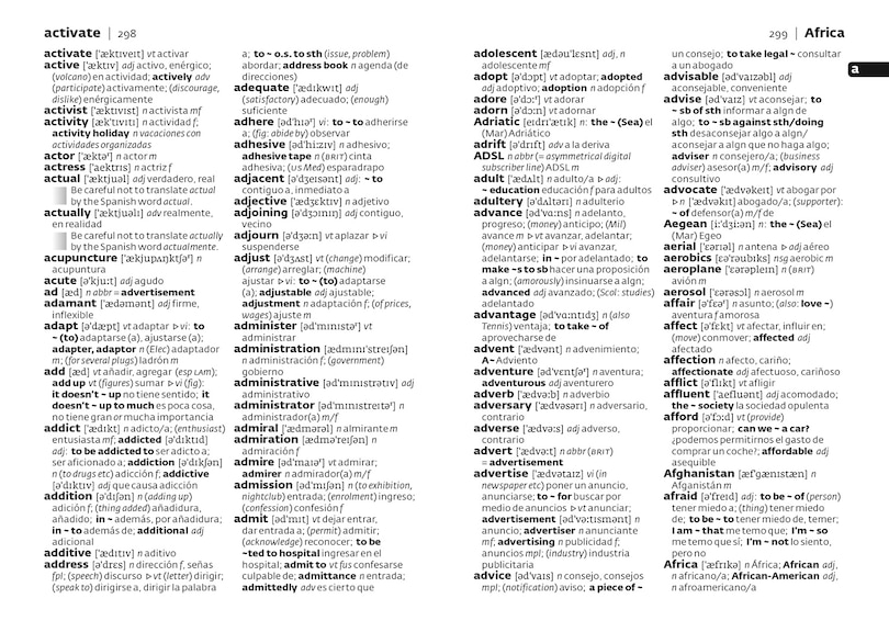 Aper&ccedil;u du contenu 4_Spanish Pocket Dictionary