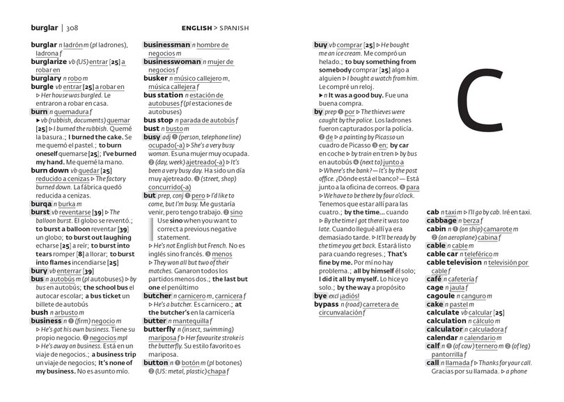 Aperçu du contenu 3_Spanish School Gem Dictionary: Trusted support for learning, in a mini-format (Collins School Dictionaries)