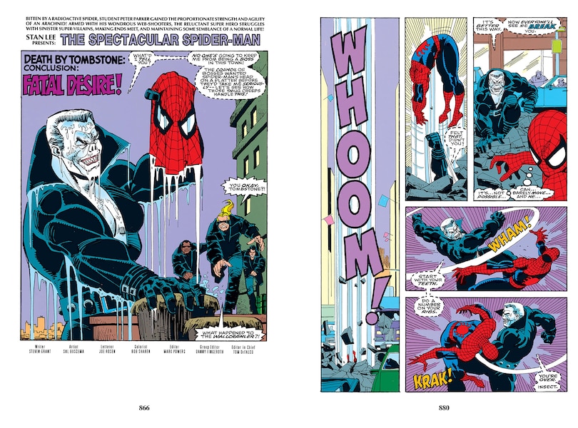 Aperçu du contenu 4_SPECTACULAR SPIDER-MAN BY DEMATTEIS & BUSCEMA OMNIBUS SAL BUSCEMA GREEN GOBLIN COVER