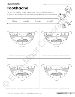 Sample content 4_Spelling Games and Activities, Grade 1 Teacher Resource