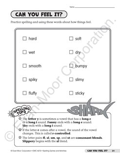 Sample content 3_Spelling Games and Activities, Grade 2 Teacher Resource