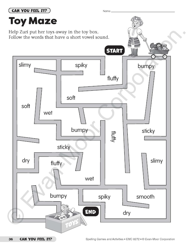 Sample content 5_Spelling Games and Activities, Grade 2 Teacher Resource