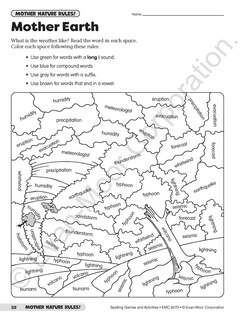 Sample content 4_Spelling Games and Activities, Grade 5 Teacher Resource