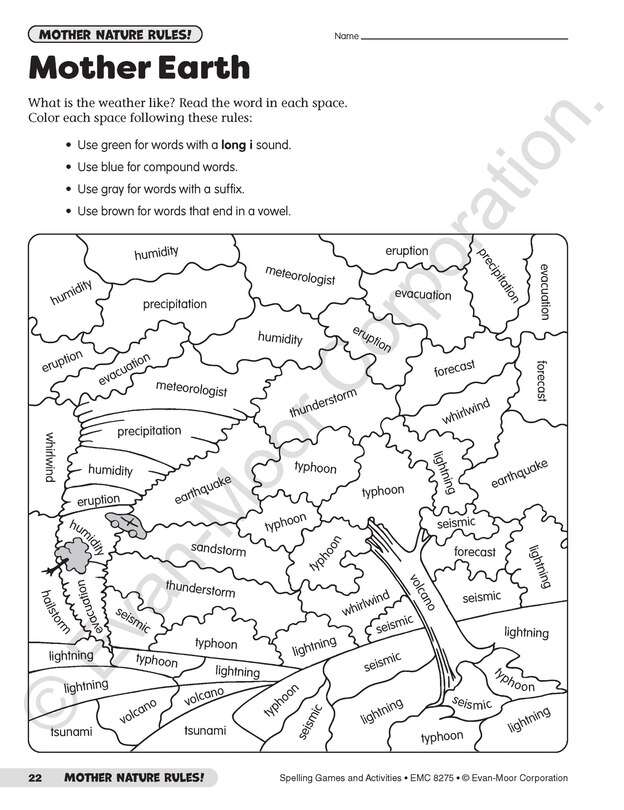 Sample content 4_Spelling Games and Activities, Grade 5 Teacher Resource