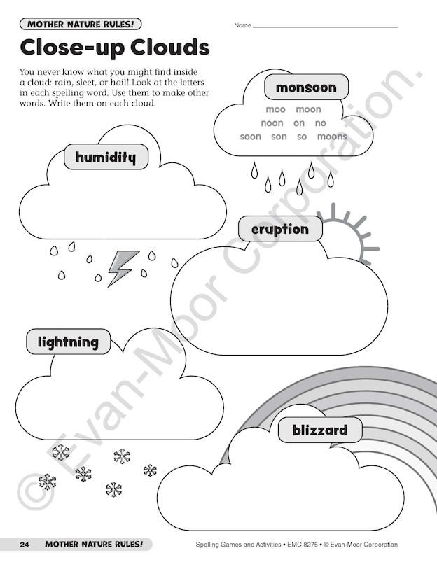 Sample content 5_Spelling Games and Activities, Grade 5 Teacher Resource