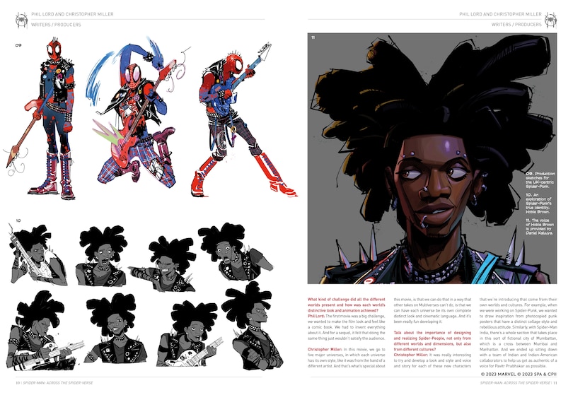 Sample content 2_Spider-Man Across the Spider-Verse  The Official  Movie Special Book