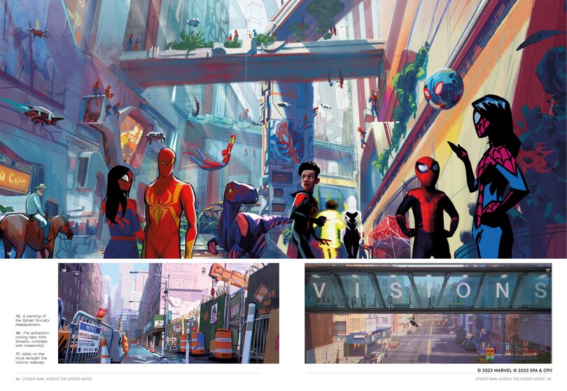 Sample content 5_Spider-Man Across the Spider-Verse  The Official  Movie Special Book