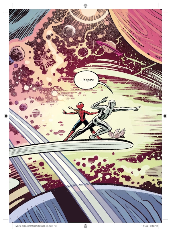 Aper&ccedil;u du contenu_Spider-Man: Cosmic Chaos! (A Mighty Marvel Team-Up)