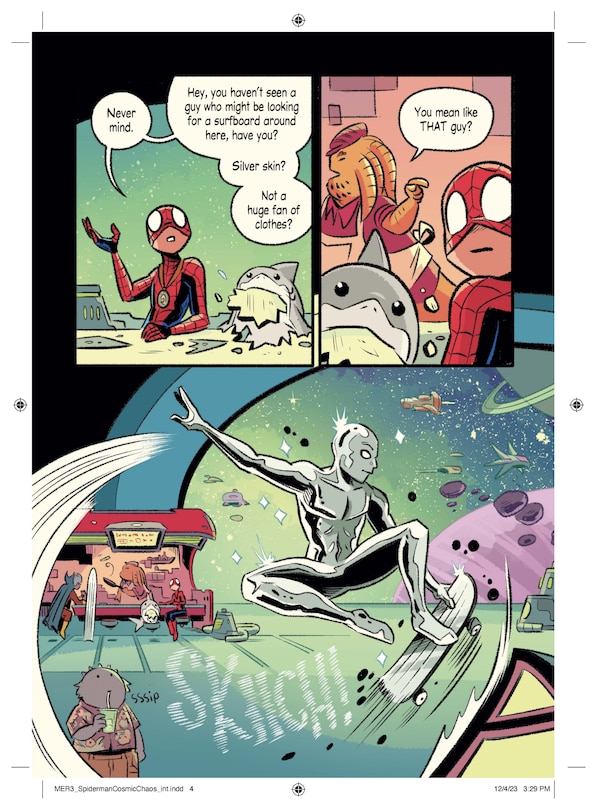 Aper&ccedil;u du contenu 2_Spider-Man: Cosmic Chaos! (A Mighty Marvel Team-Up)