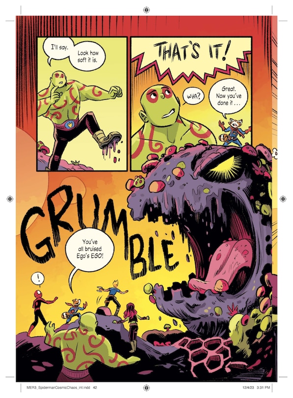 Aper&ccedil;u du contenu 5_Spider-Man: Cosmic Chaos! (A Mighty Marvel Team-Up)