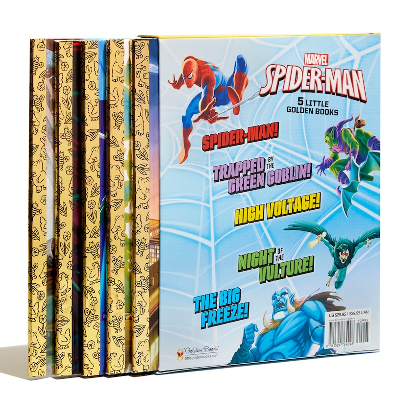 Aperçu du contenu_Spider-man Little Golden Book Library (marvel)