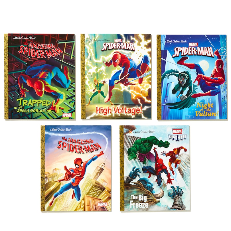 Aperçu du contenu 2_Spider-man Little Golden Book Library (marvel)