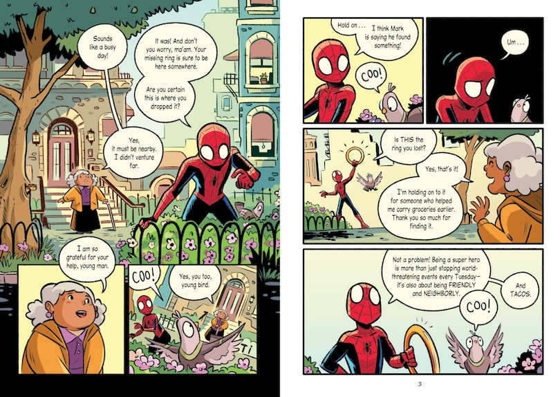 Aper&ccedil;u du contenu_Spider-Man: Quantum Quest! (A Mighty Marvel Team-Up)