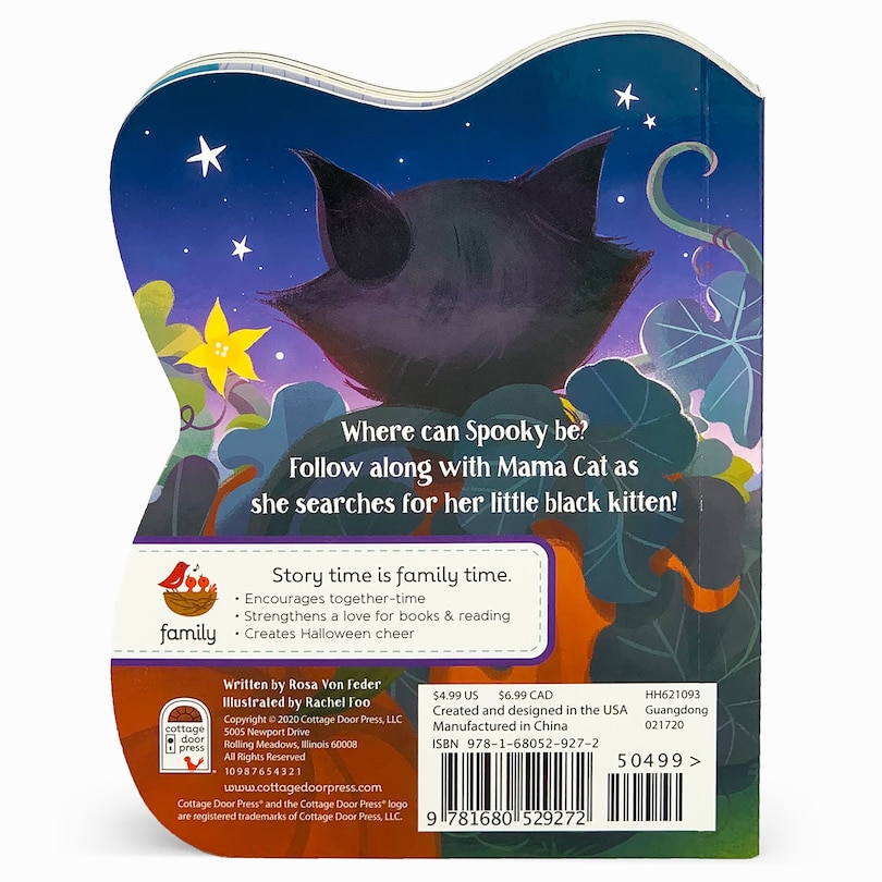 Couverture arri&egrave;re_Spooky Little Kitten