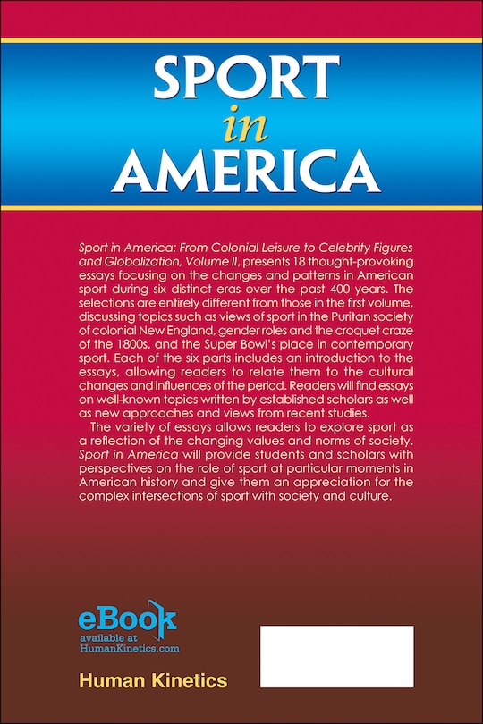 Couverture arrière_Sport In America, Volume Ii