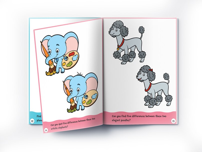 Aper&ccedil;u du contenu_Spot The Difference : First Fun Activity Books For Kids