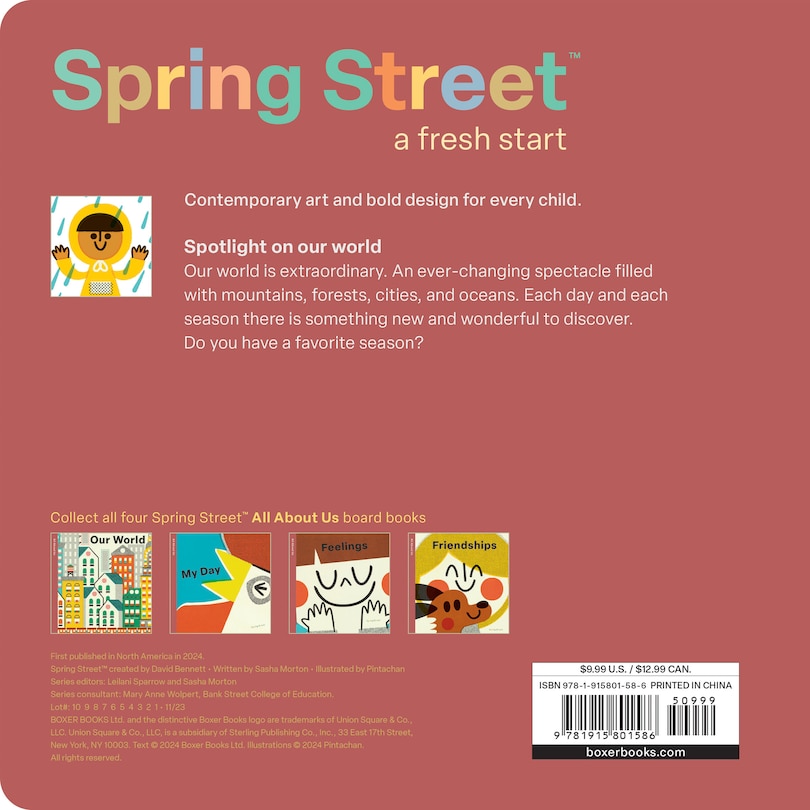 Back cover_Spring Street All About Us: Our World