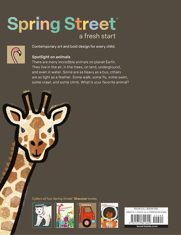 Couverture arrière_Spring Street Discover: Animals