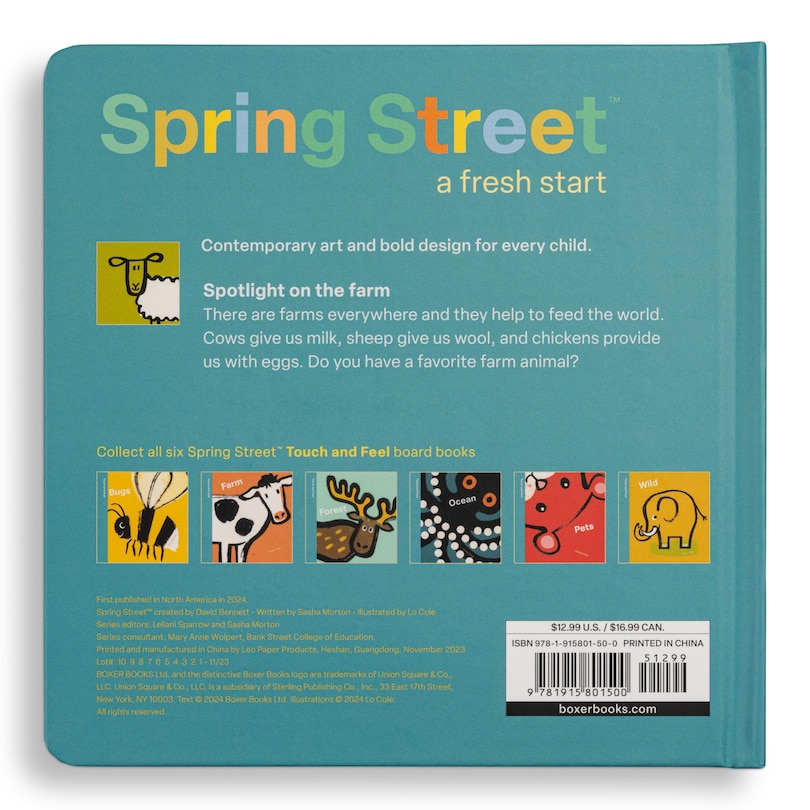 Back cover_Spring Street Touch and Feel: Farm