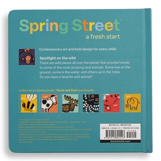 Back cover_Spring Street Touch and Feel: Wild