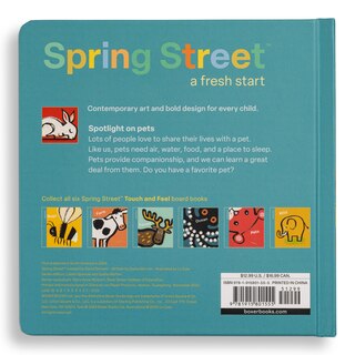 Couverture arrière_Spring Street Touch and Feel: Pets