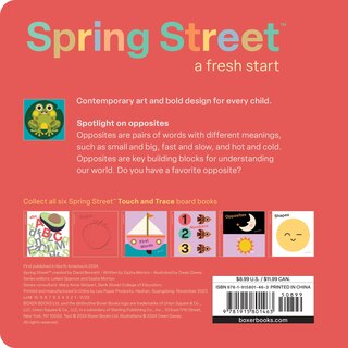 Back cover_Spring Street Touch and Trace: Opposites