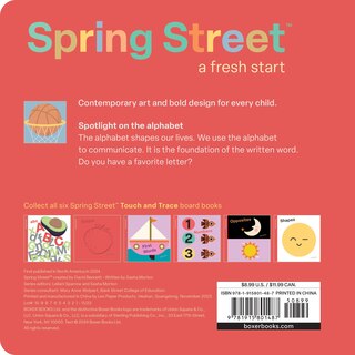 Back cover_Spring Street Touch and Trace: ABC