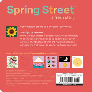 Back cover_Spring Street Touch and Trace: Numbers
