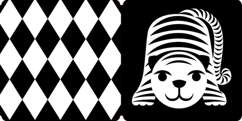 Aperçu du contenu 3_Spring Street Tummy Time: Baby’s First Book in Black & White