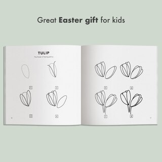 Sample content_Spring Things: How to Draw Books for Kids with Easter Eggs, Bunnies, Flowers, and More