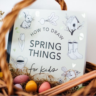 Sample content 3_Spring Things: How to Draw Books for Kids with Easter Eggs, Bunnies, Flowers, and More