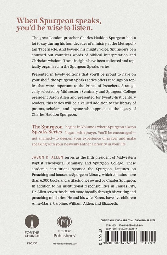 Back cover_Spurgeon On The Priority Of Prayer