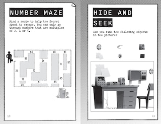 Sample content 2_Spy Agency Puzzle Book – The Hidden Hacker: Solve puzzles, crack codes and take on a top secret mission