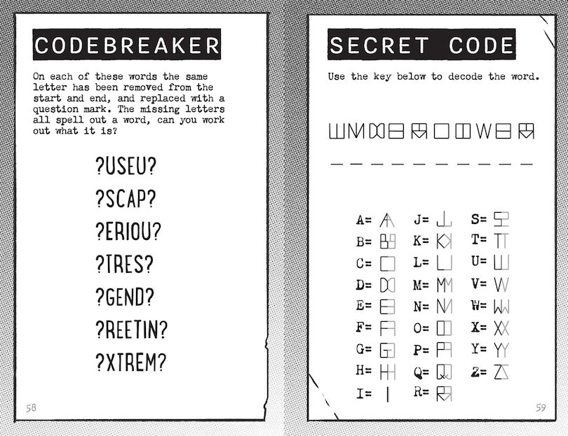Aperçu du contenu 3_Spy Agency Puzzle Book – The Stolen Secrets